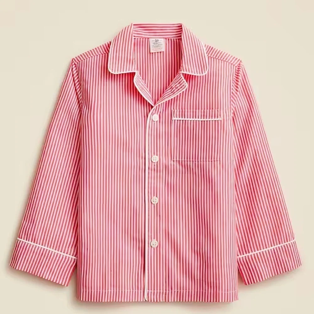 Crewcuts Striped Kids Pajamas Sz10/11